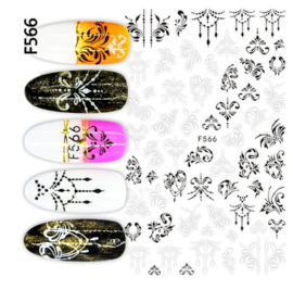 Nailways - Nail Stickers - F566 - Swirlls