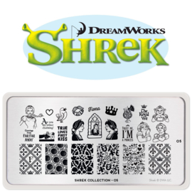 MoYou London - Movies Stamping Plate - Shrek 5