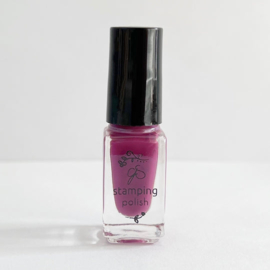 Clear Jelly Stamper Polish - #131 Pickled Beet (Sheer)