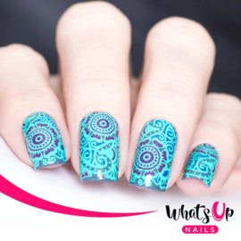 Whats Up Nails - Stamping Plate - B027 The Art of Henna