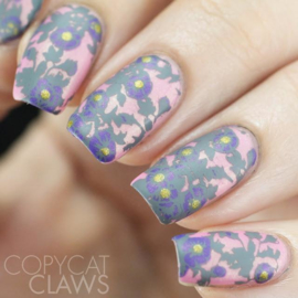 Lina - Stamping Plate - Dress Your Nails - 02