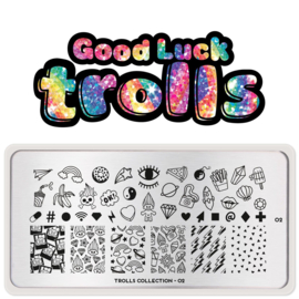 MoYou London - Movies Stamping Plate - Trolls 2