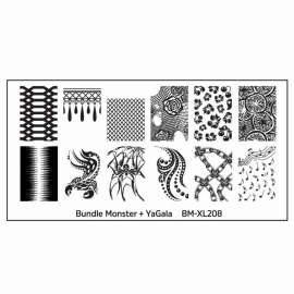 Bundle Monster - Blogger Collaboration -  BM-XL208, YaGala