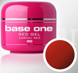 Base One - UV RED GEL - 20. Carmel Red