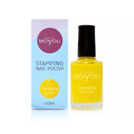 Moyou Nail Fashion - Stamping Polish - 37.  Yellow