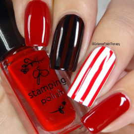 Clear Jelly Stamper Polish - #9 REDy for Anything