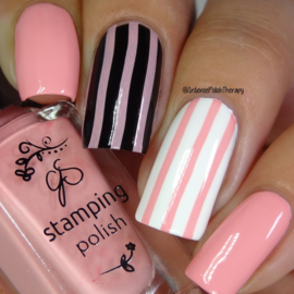 Clear Jelly Stamper Polish - #21 Buble Pop Pink