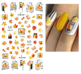 Nailways - Nail Stickers - F782 - Hello Autumn Leaves