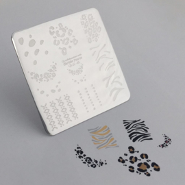 Clear Jelly Stamper -  Stamping Plate - CJS_LC05 - Perfect Prints; by Chrissie Pearce