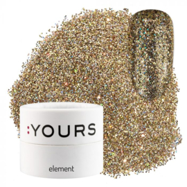 : Yours - Element - YOlographic Glitters - Gold Digger