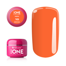 Base One - UV COLOR GEL - Neon - 10. Medium Orange