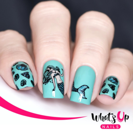 Whats Up Nails - Stamping Plate - B038 Lost At Sea