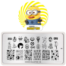 MoYou London - Movies Stamping Plate - Minions 2