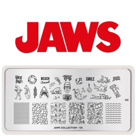 MoYou London - Movies Stamping Plate - Jaws 3