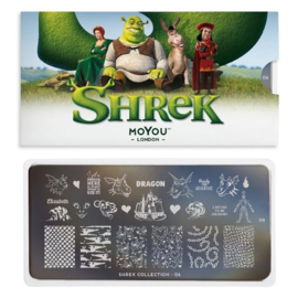 MoYou London - Movies Stamping Plate - Shrek 6