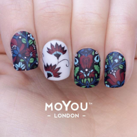MoYou London - Stamping Plate - Flower Power 13