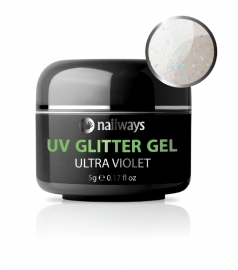 Nailways - UV GLITTER GEL - Ultra Violet