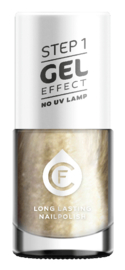 CF Gel Effekt Nagellak - Step 1 - 600. Silver Grey Mother-of-Pearl