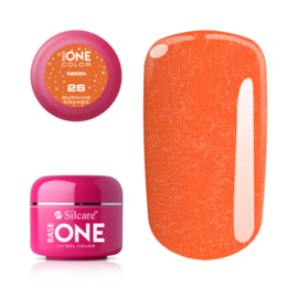 Base One - UV COLOR GEL - Neon - 26. Burning Orange