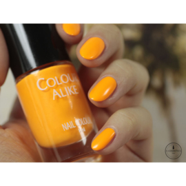 Colour Alike -  Nail Polish - Neon goes Plastic - 607. Orange Fizz