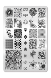 UberChic - Big Nail Stamping Plate - Collections 04 - 01
