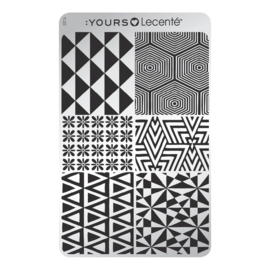 Yours Cosmetics - Stamping Plates - :YOURS Loves Lecenté - YLL03. Angular Six