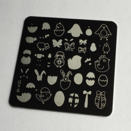 Clear Jelly Stamper - Stamping Plate - CJS_H08 - Easter 3