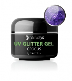 UV GLITTER GEL - Crocus