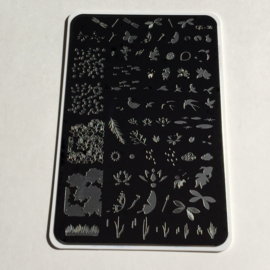 Clear Jelly Stamper - Big Stamping Plate - CJS_36 - On the Pond
