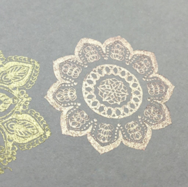 Clear Jelly Stamper - Big Stamping Plate - CJS_LC19 - Manisha's Mandalas
