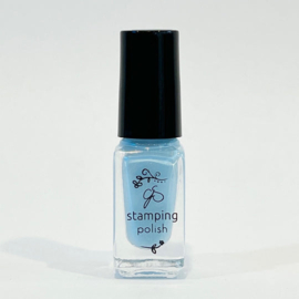 Clear Jelly Stamper Polish - #127 Baby's Got Blue Eyes