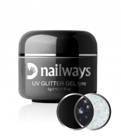 Nailways - NWUVGL02 - UV GLITTER GEL - Lyre