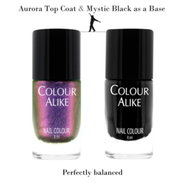 Colour Alike - Nail Polish - Topcoat - 725. Aurora