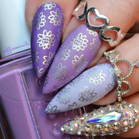 Lina - Stamping Plate  - Express Your Nails! - 01