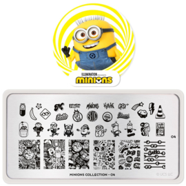 MoYou London - Movies Stamping Plate - Minions 4