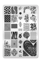 UberChic - Big Nail Stamping Plate - Collections 04 - 03