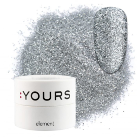 : Yours - Element - Eco Glitter -Silver Shine