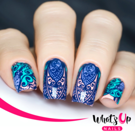 Whats Up Nails - Stamping Plate - A018 Spirits of Hamsa