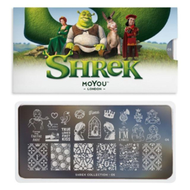 MoYou London - Movies Stamping Plate - Shrek 5