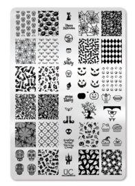 UberChic - Big Nail Stamping Plate - Halloween - 02