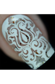 UberChic - Big Nail Stamping Plate - Damask & Baroque