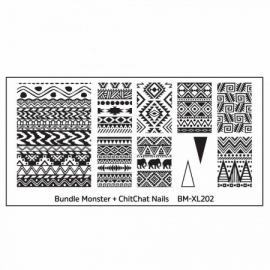 Bundle Monster - Blogger Collaboration - BM-XL202, ChitChat Nails