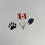 Clear Jelly Stamper - Big Stamping Plate - CJS_LC09 - Oh Canada!