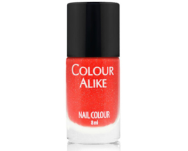 Colour Alike -  Nail Polish - Neon goes Holo - 614. Red-y or not