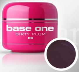 Base One - UV MARSALA GEL - 86. Dirty Plum