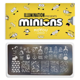 MoYou London - Movies Stamping Plate - Minions 5