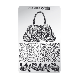 Yours Cosmetics - Stamping Plates - :YOURS Loves Sascha - YLS08. Hold my Purse