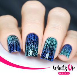 Whats Up Nails - Stamping Plate - A006 A Walk on the Wild Side