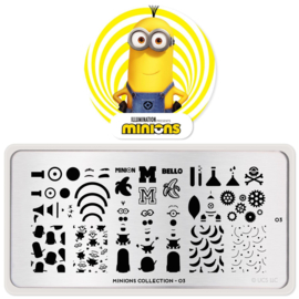 MoYou London - Movies Stamping Plate - Minions 3