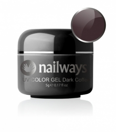 Nailways - NWUVC8 - UV COLOR GEL - Dark Coffee